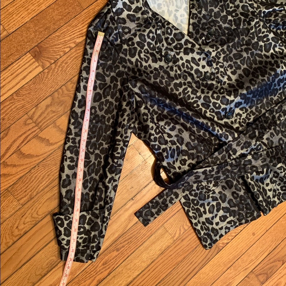 Ruby Rd Leopard Print Belted Jacket - image 5